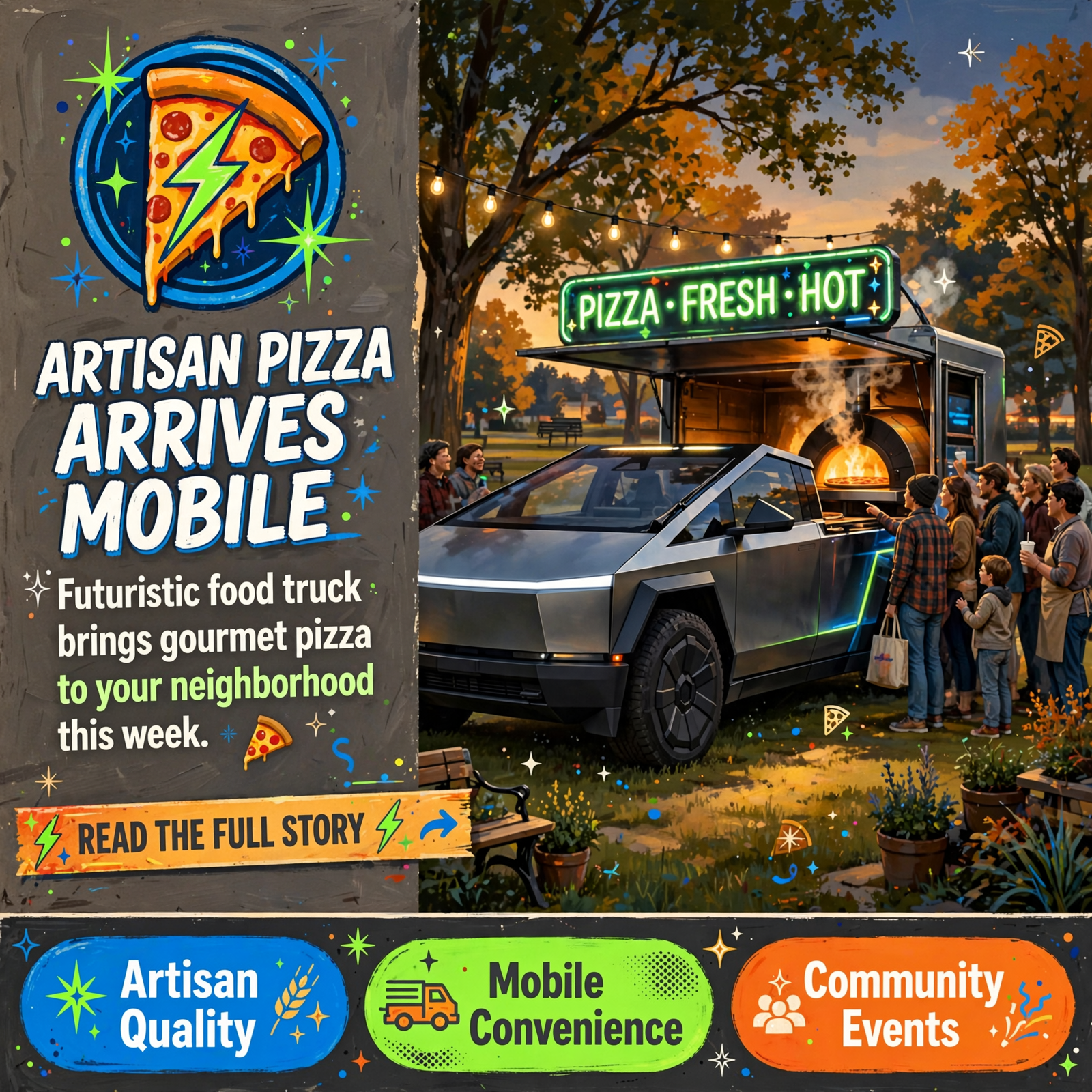 ๐ Power-Up Pizza Food Truck Stops in Collegedale Wednesday Evening โ Featured Image Featured image for "๐ Power-Up Pizza Food Truck Stops in Collegedale Wednesday Evening"