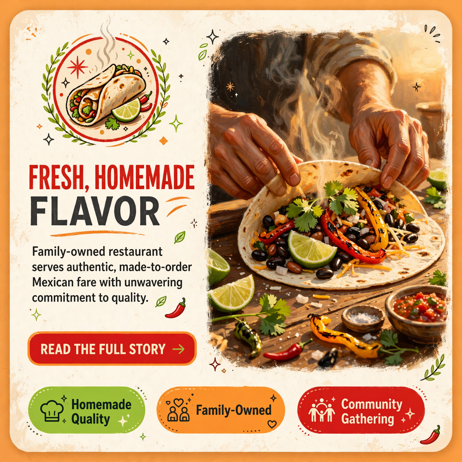 Featured image for "🌯 Fresh, Homemade Burritos at Mejia's Crazy Burrito in Dayton"