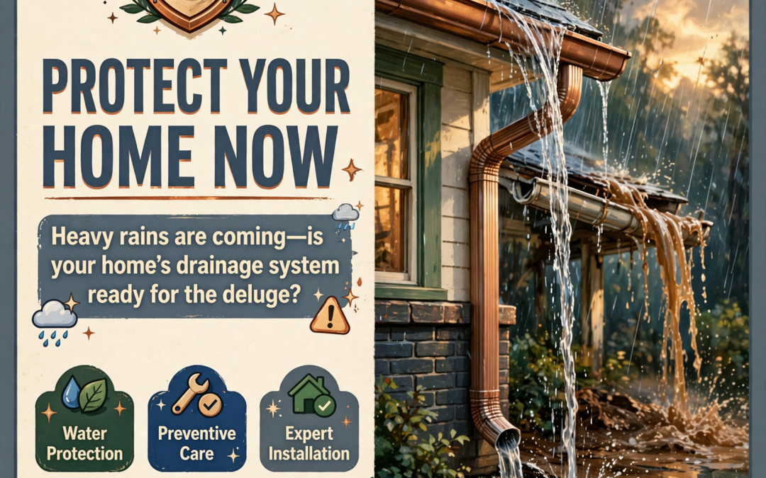 🌧️ Gutter and Fascia Repairs in Chattanooga – A&R Home Renovations Prepares Homes for Rainy Season