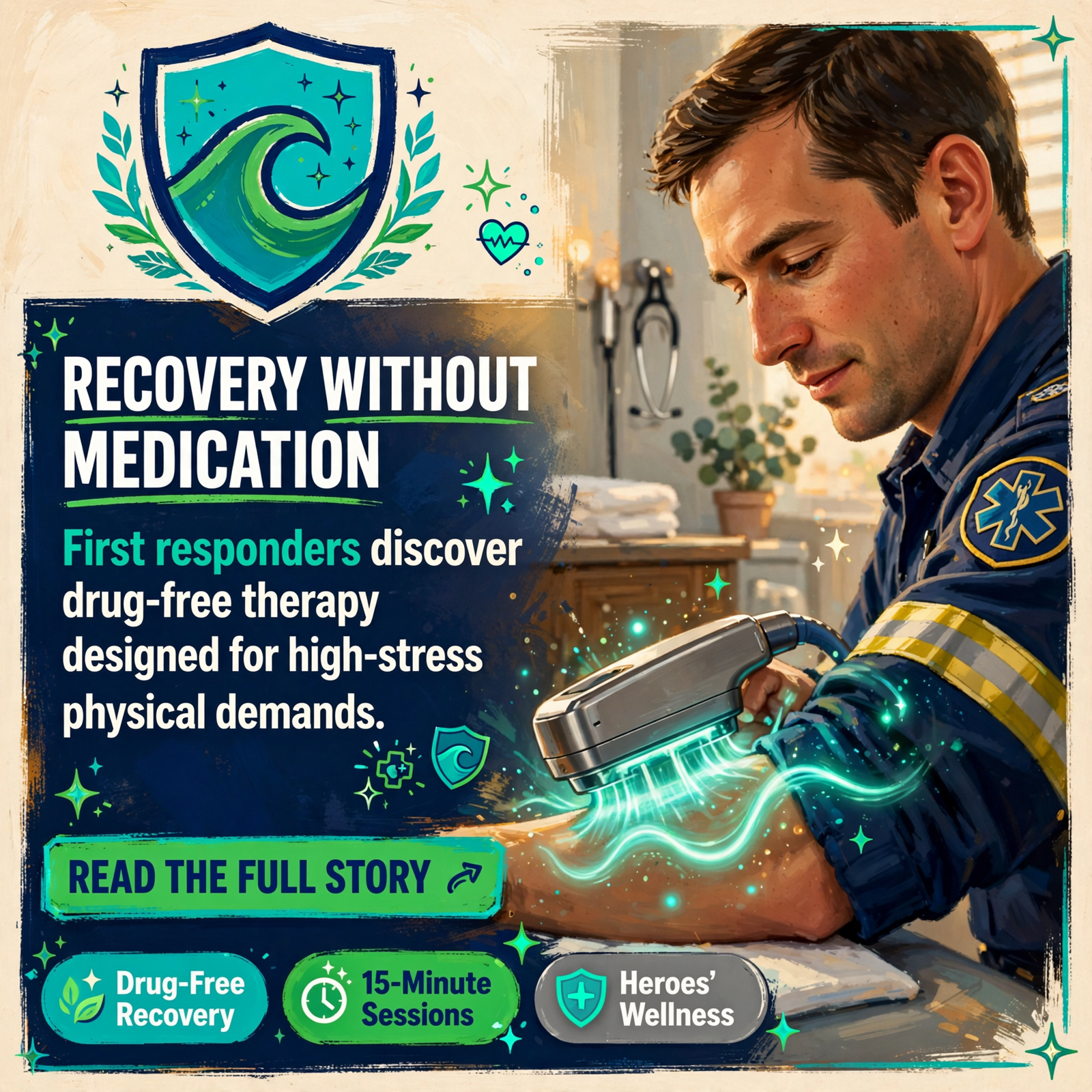Featured image for "🚓 StemWave Therapy Now Available in Crossville for First Responders and Active Workers"