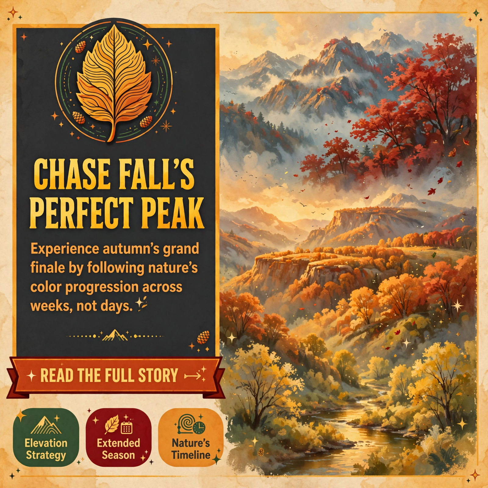 Featured image for "🍁 Follow Fall Color Through Tennessee's Upper Cumberland - A Season in Stages"