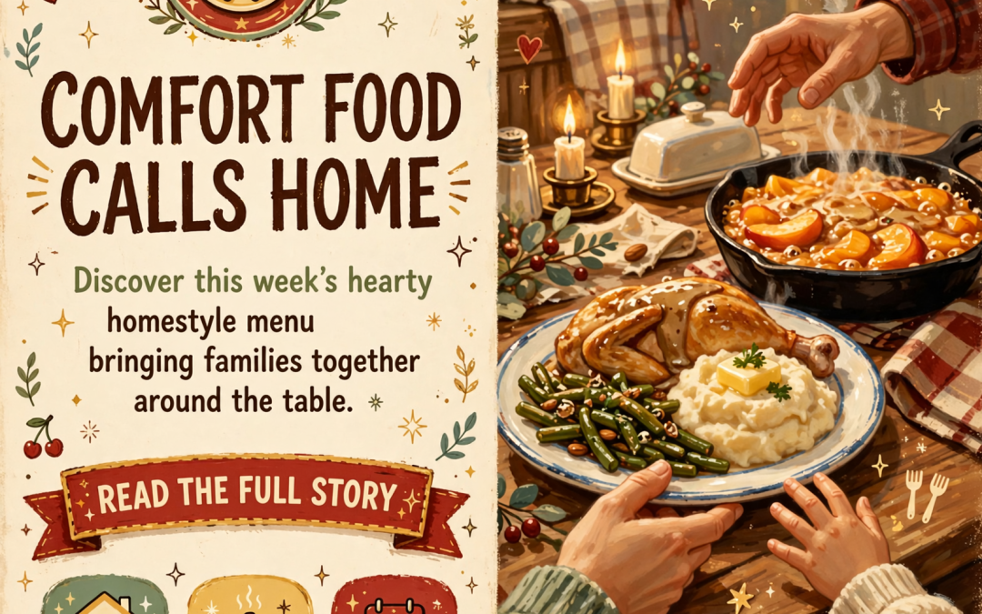 🍽️ Wednesday’s Menu at Foutch Restaurant – Comfort Classics and Homestyle Favorites