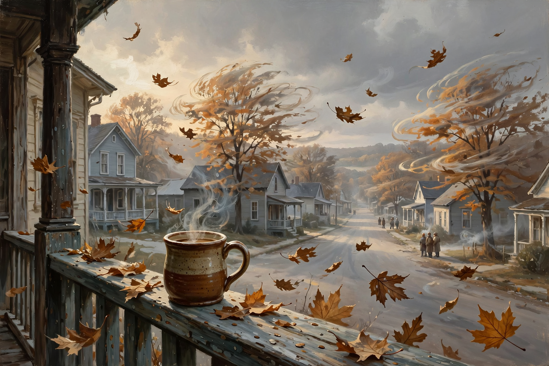 Illustration for ☕ Front Porch Morning: Homecoming Parade This Morning, a Gusty Cool-Down, and Medicare Day Two