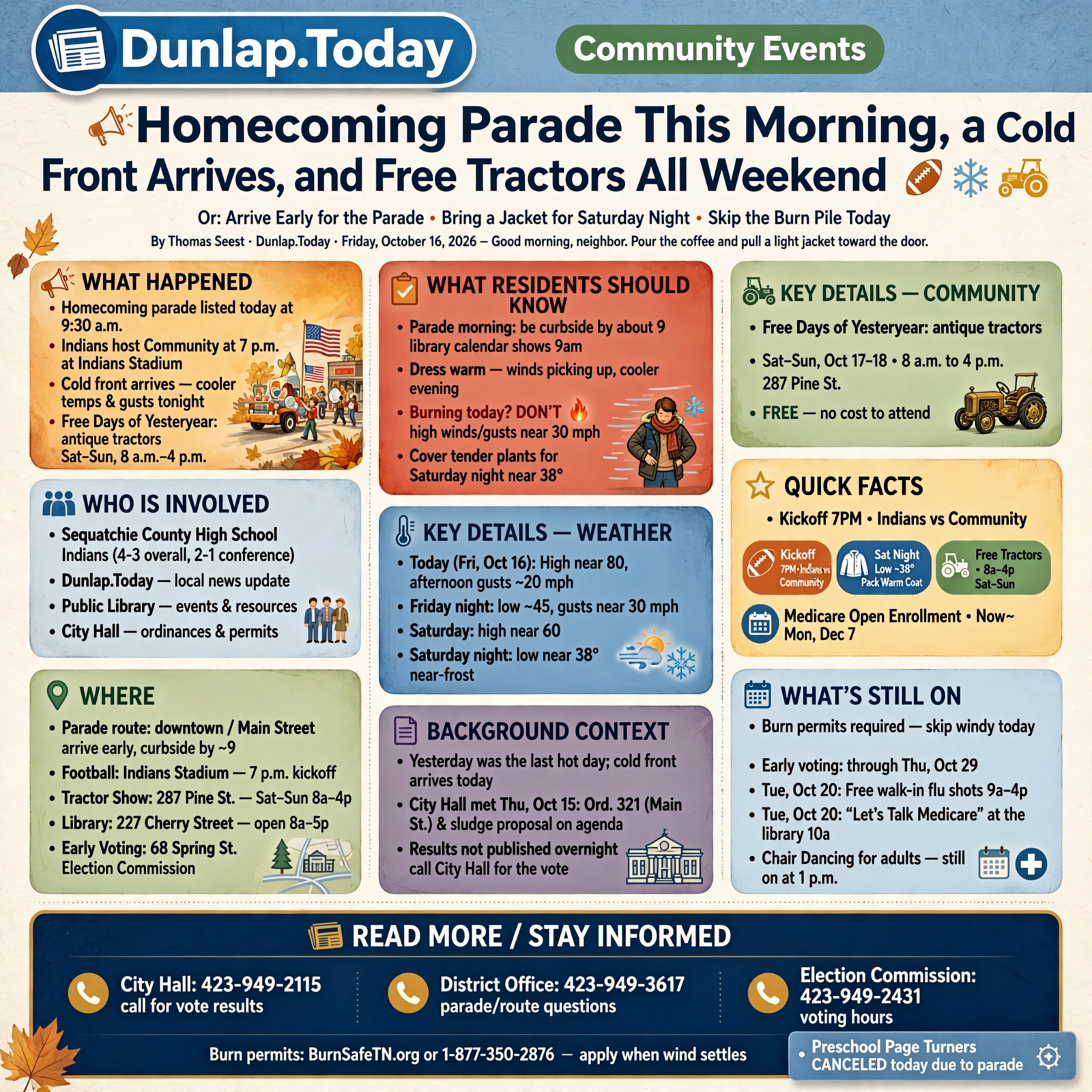 Story infographic
