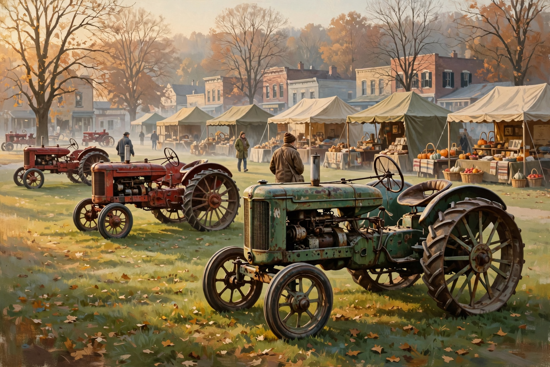 Illustration for 🚜 Free Tractors Downtown: Days of Yesteryear Sat.βSun.
