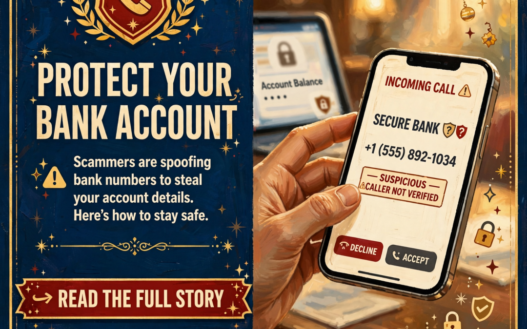 π¨ Spoofed Number Fraud Alert: How to Protect Your Bank Account in Dunlap