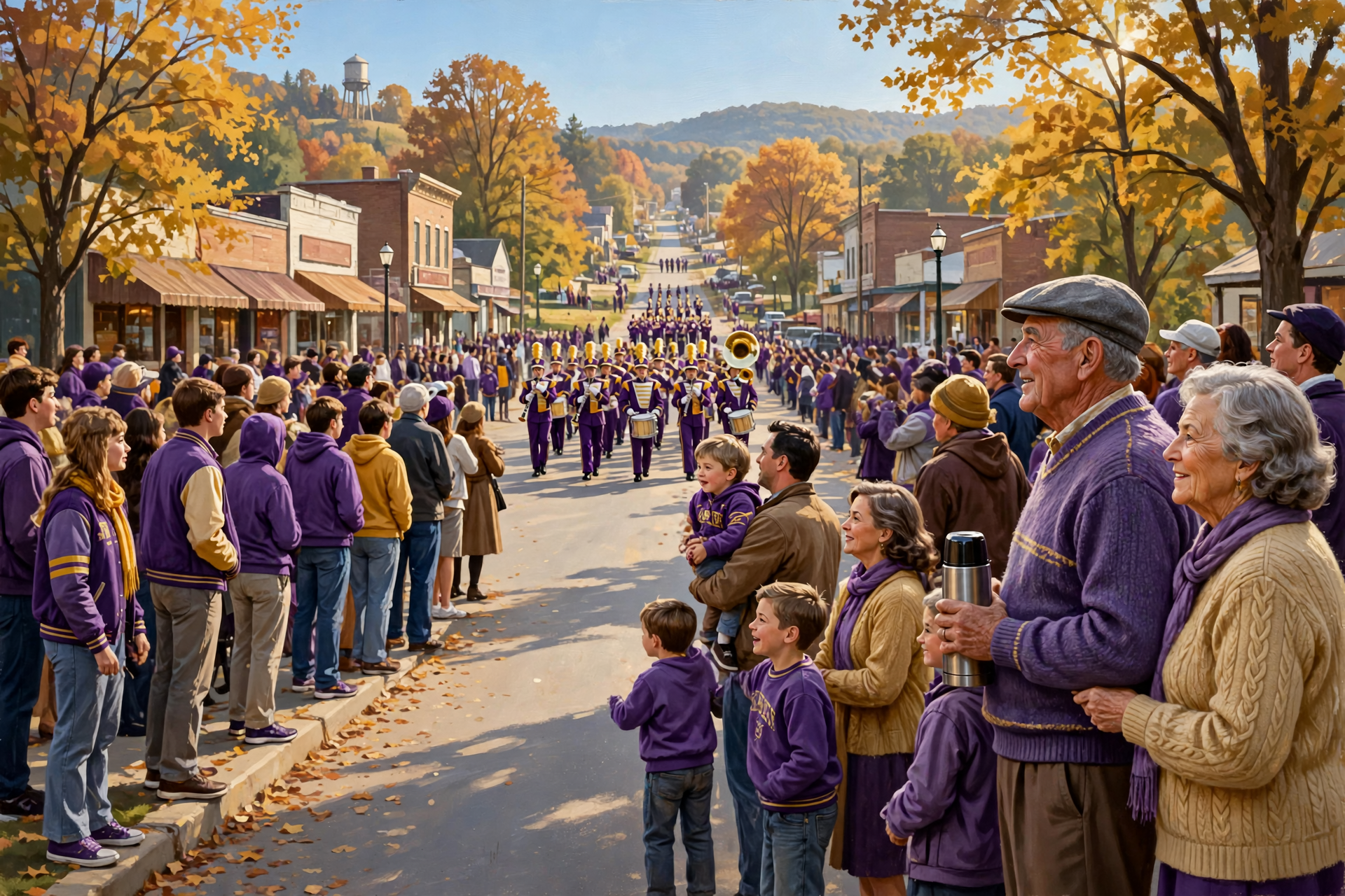 Illustration for 🏫 Go Indians Friday: Parade at 9:30, Homecoming vs. Community at 7