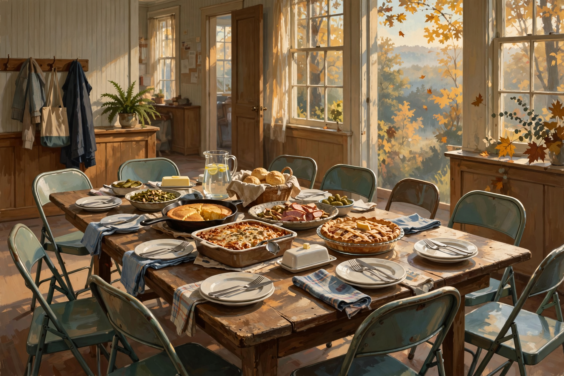 Illustration for ⛪ Sunday, Oct. 18: A Frosty Start, a Full Table and a Prayer List