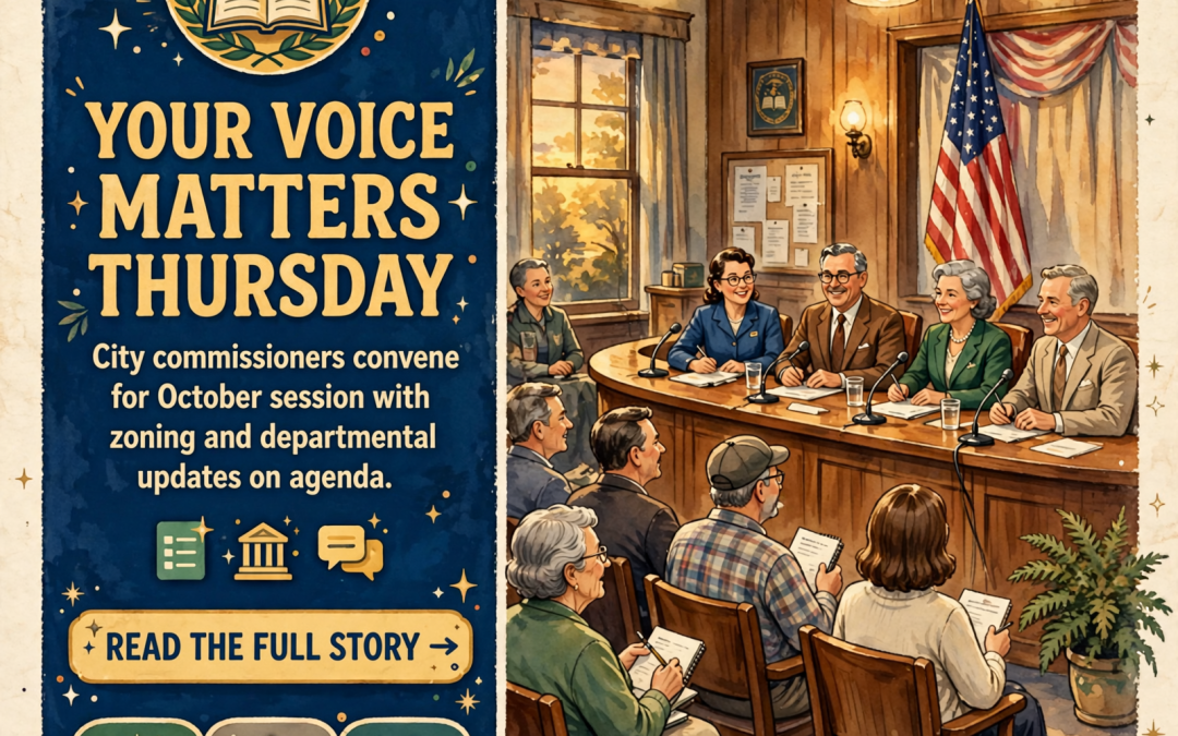 📋 Dunlap City Commission Meets Thursday Evening at City Hall