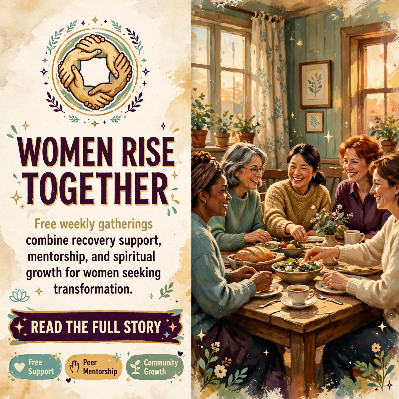 Featured image for "💪 Women's Support Program Offers Free Weekly Meetings in Dunlap"
