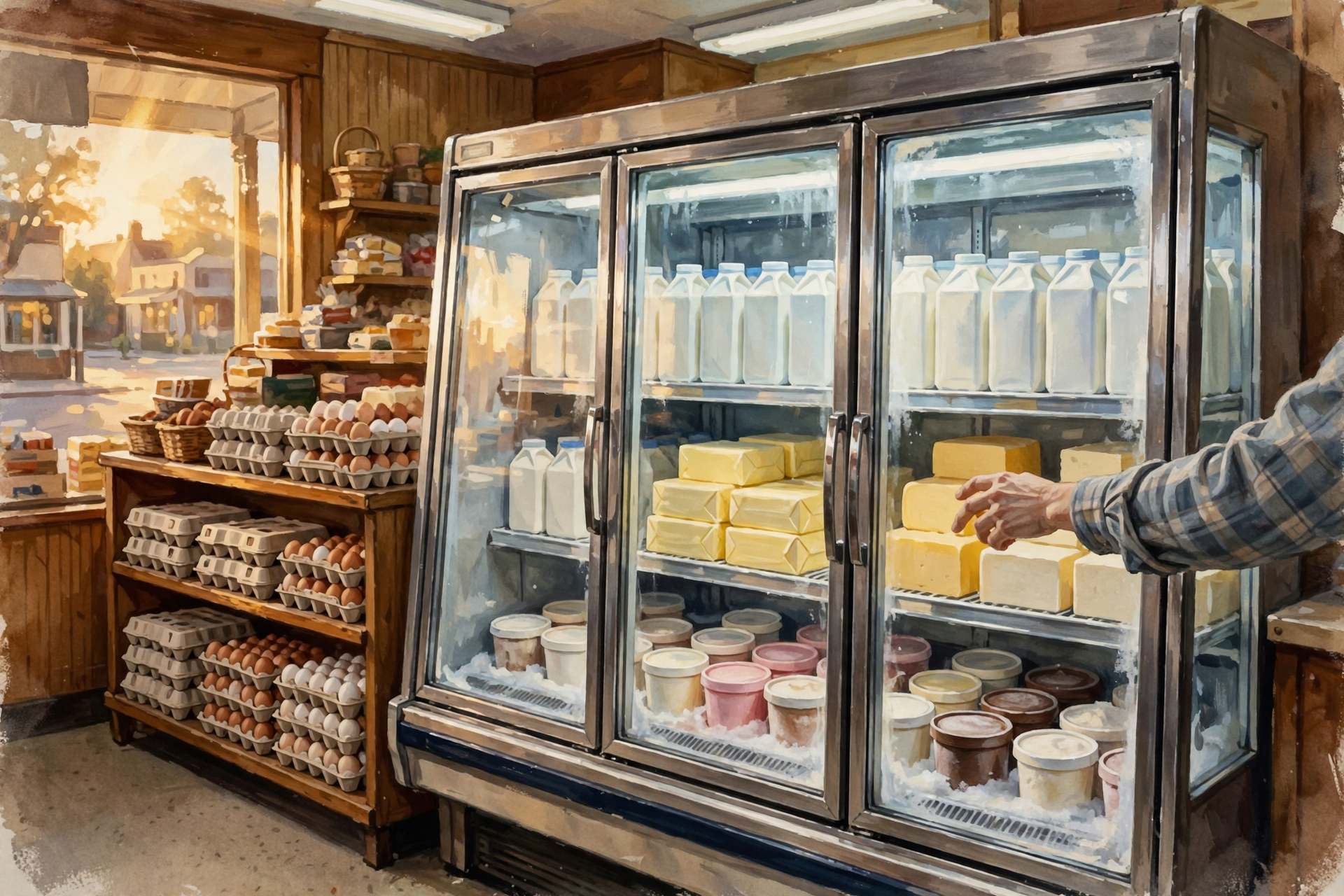 Illustration for 🛒 Weekend Grocery List: The Dairy Case Is Your Friend