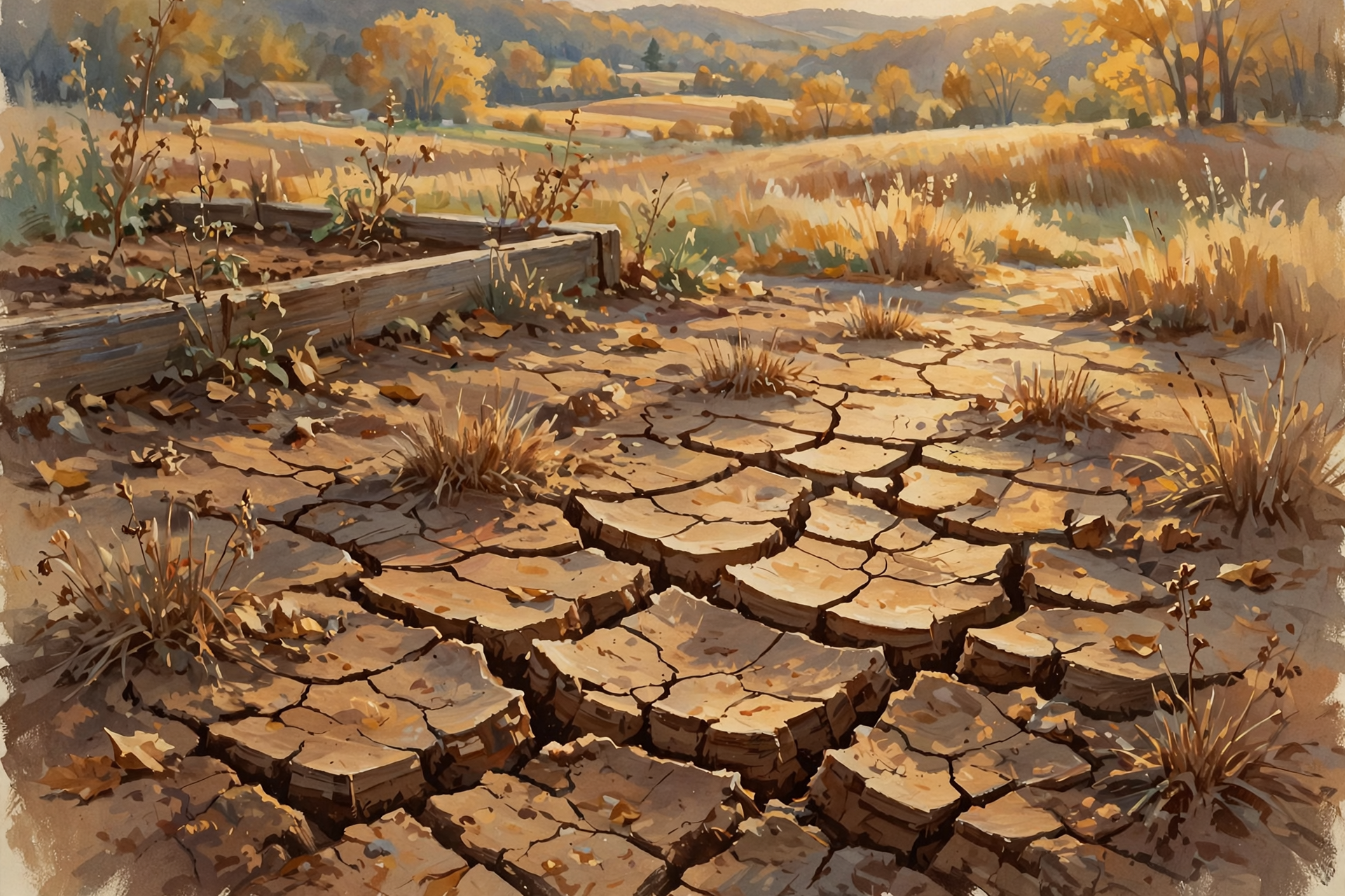 Illustration for 🏜οΈ The New Drought Map: No Change, and the Season Is Still Short