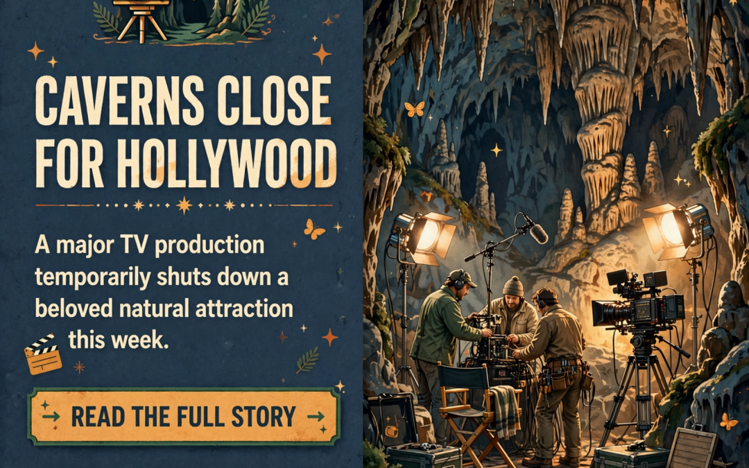 🎬 Cumberland Caverns Closes for TV Show Filming, October 15-20