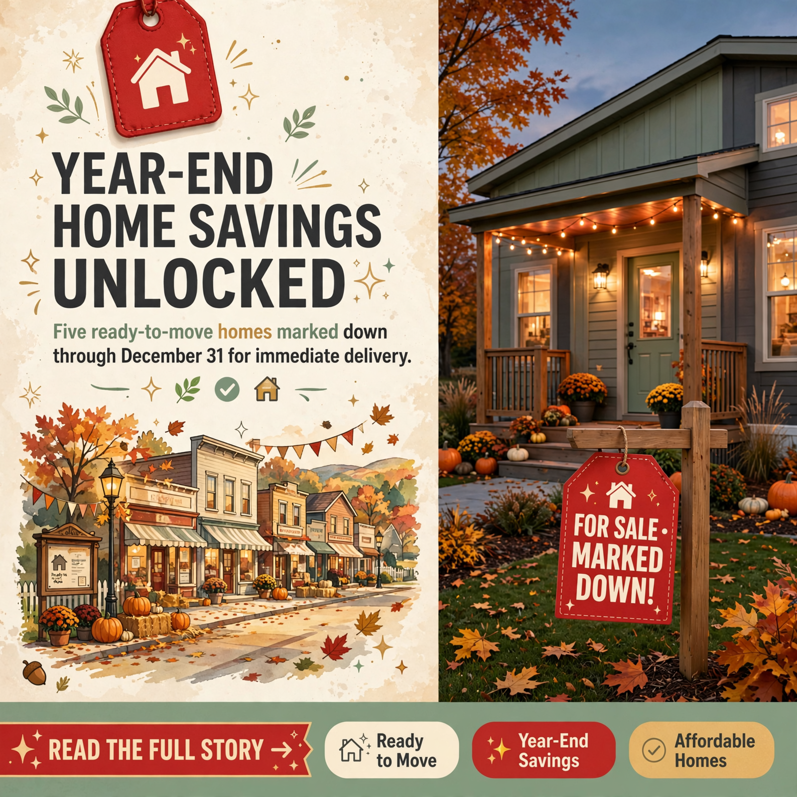 Featured image for "🏡 Clayton Homes of Hixson Launches Annual Red Tag Savings Event Through December 31"