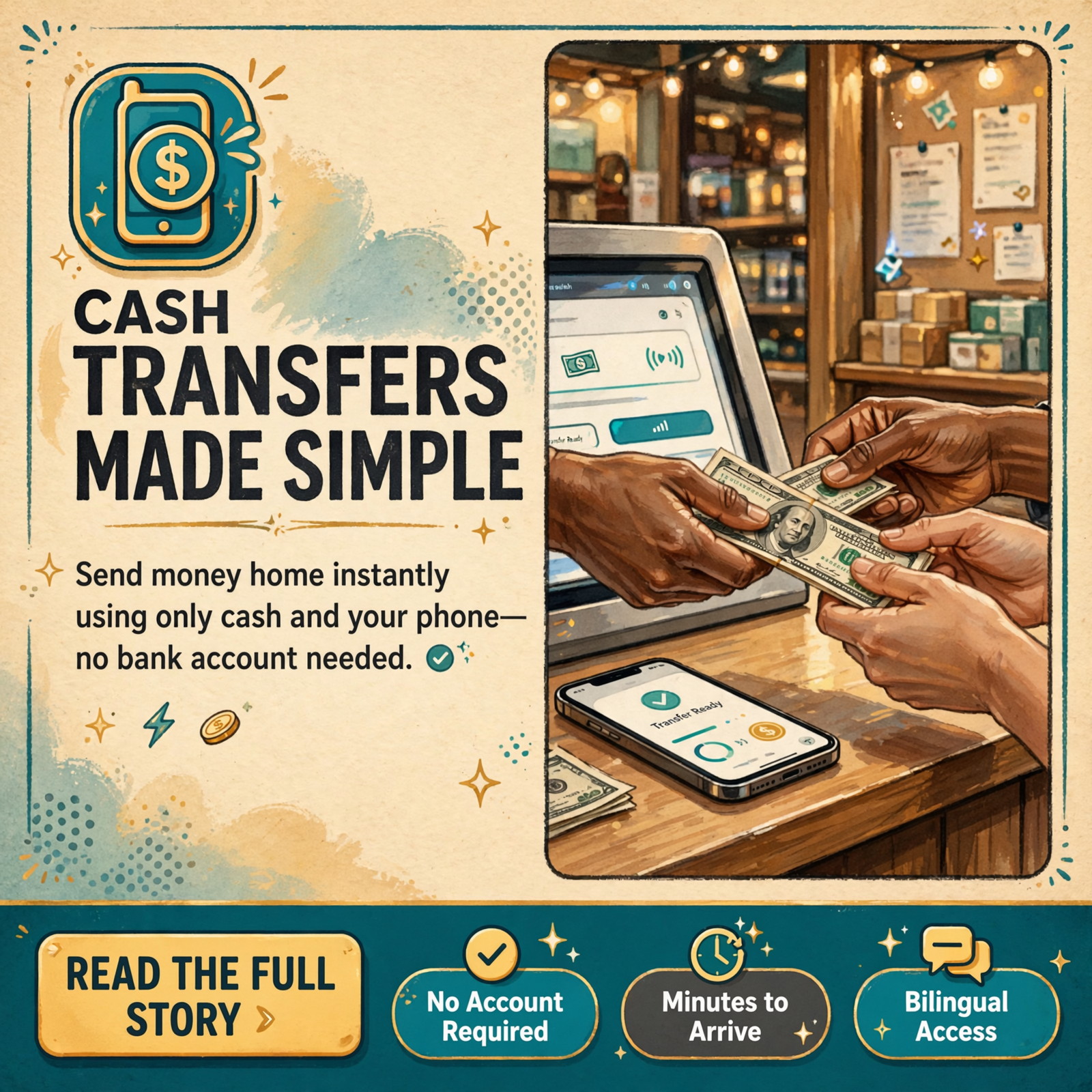 Featured image for "💸 Send Cash to El Salvador Without a Bank Account - Now Available at Athena Bitcoin ATM"