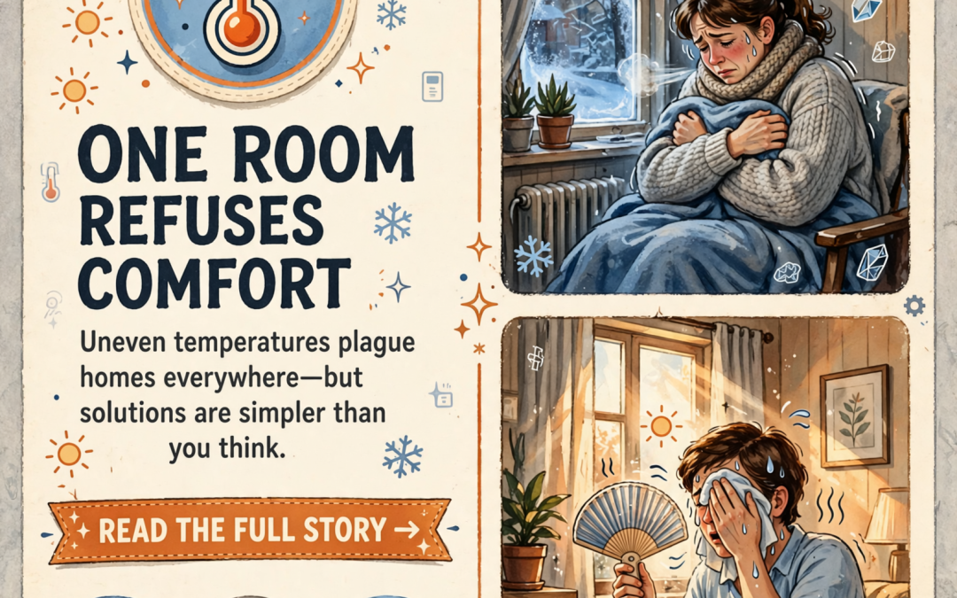 🏡 Why One Room in Your Home May Never Stay Comfortable – And What to Do About It