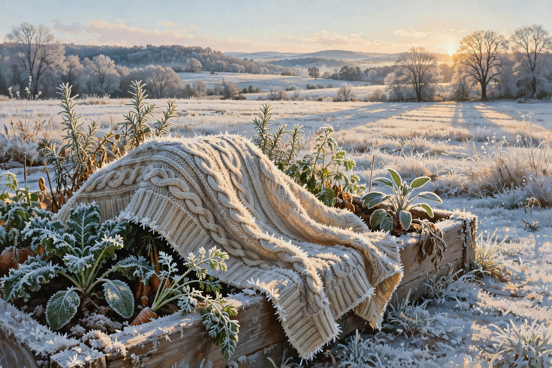Illustration for 🥶 Weekend Chill Holds: 38 Saturday Night, Frost Likely on the Plateau