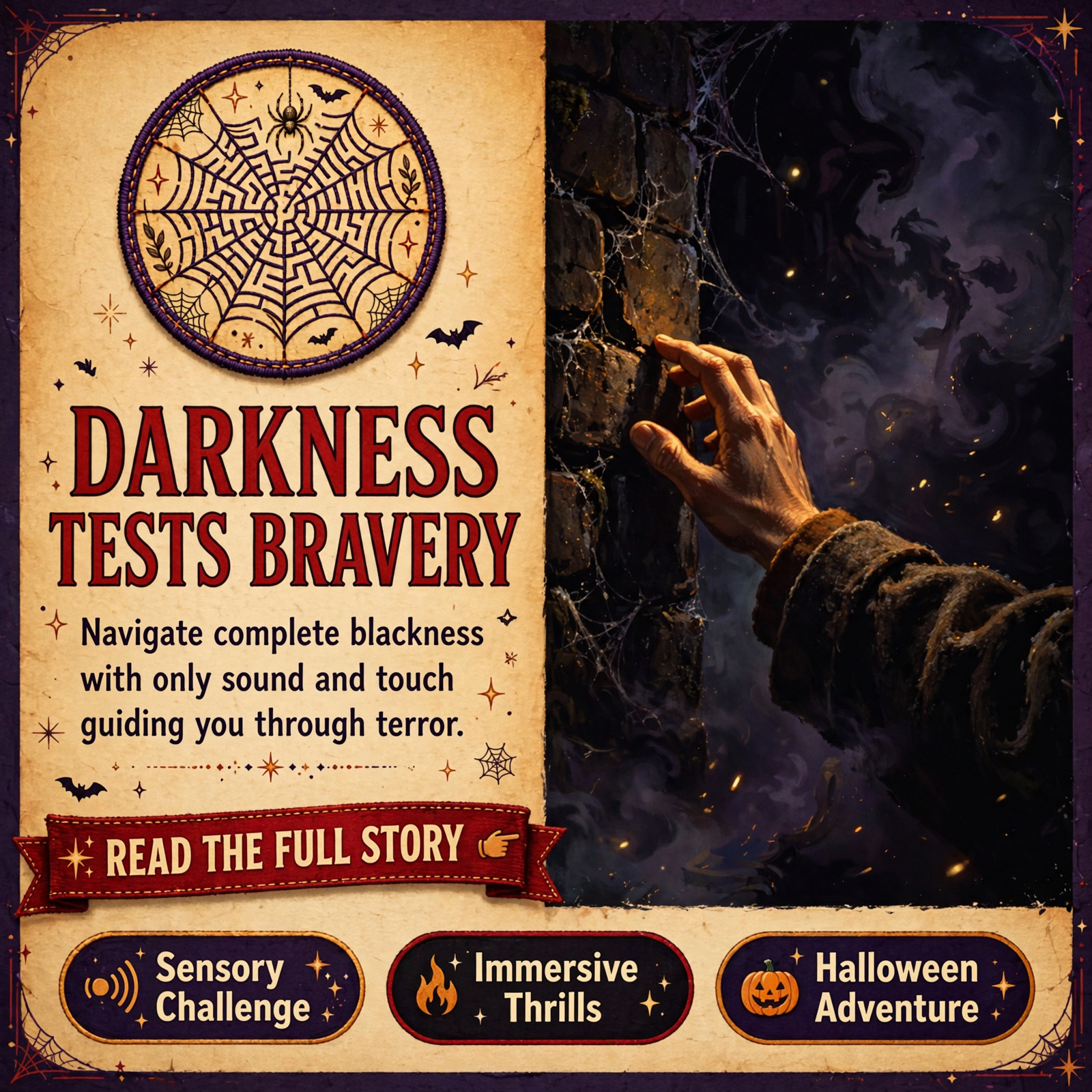 π·οΈ Haunted Grounds Blackout Maze Opens in Sale Creek – October 28-31 β Featured Image Featured image for "π·οΈ Haunted Grounds Blackout Maze Opens in Sale Creek - October 28-31"
