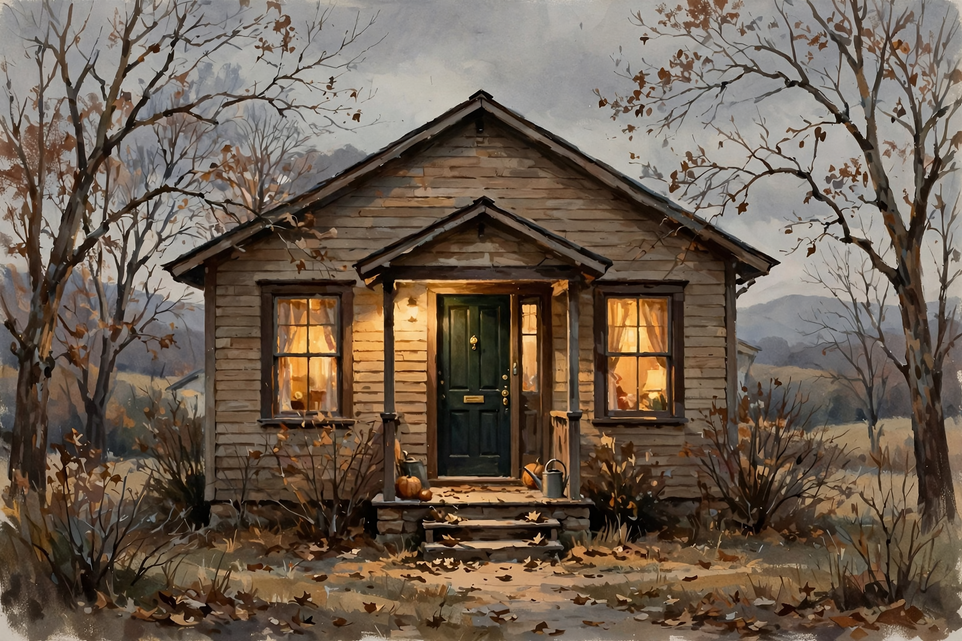 Illustration for 🌄 Warm House, Cool Head, Locked Door