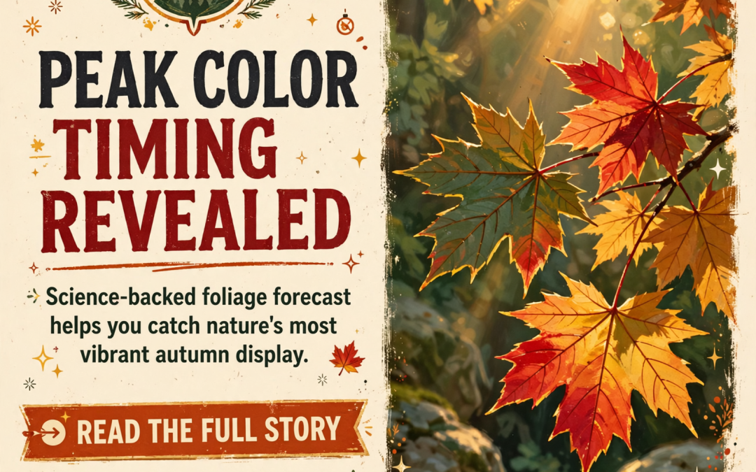 🍁 Rock City Gardens Shares Annual Fall Foliage Prediction for Lookout Mountain