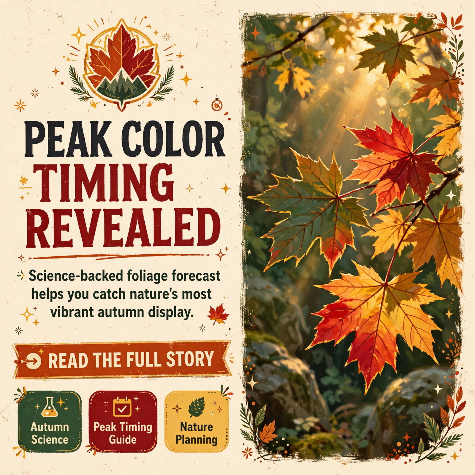 Featured image for "🍁 Rock City Gardens Shares Annual Fall Foliage Prediction for Lookout Mountain"