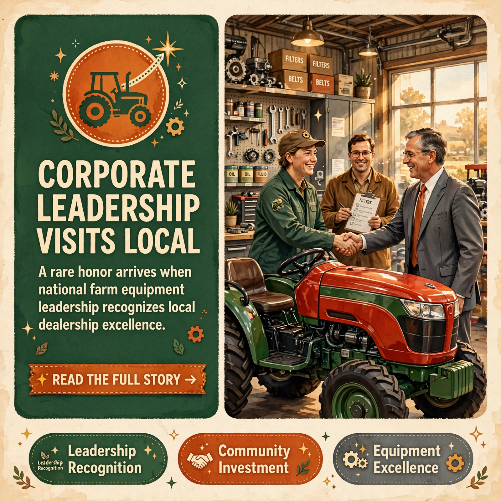 Featured image for "🚜 President of Kubota Tractor Corporation Visits Chattanooga Dealership"