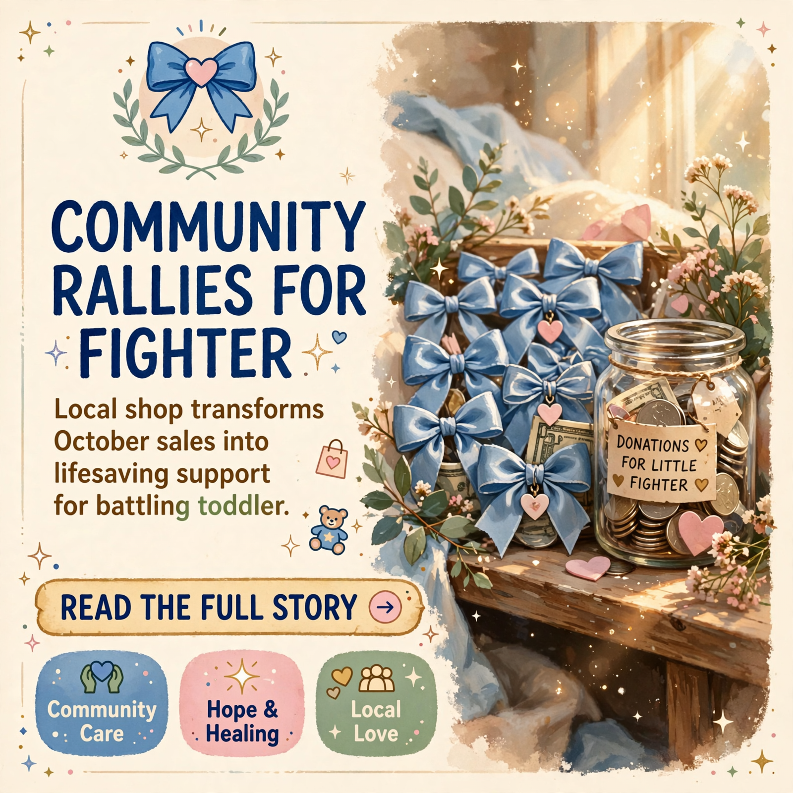 Featured image for "🎀 Local Depot Rallies Community Behind Young Fighter Facing Leukemia"