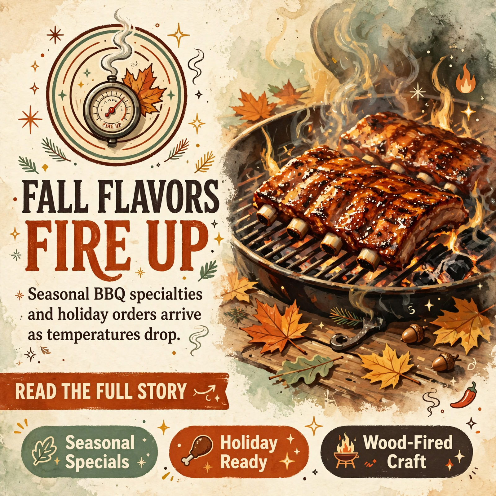 Featured image for "🍖 Banjo's BBQ in Dayton Serves Up Fall Flavors & Thanksgiving Orders"