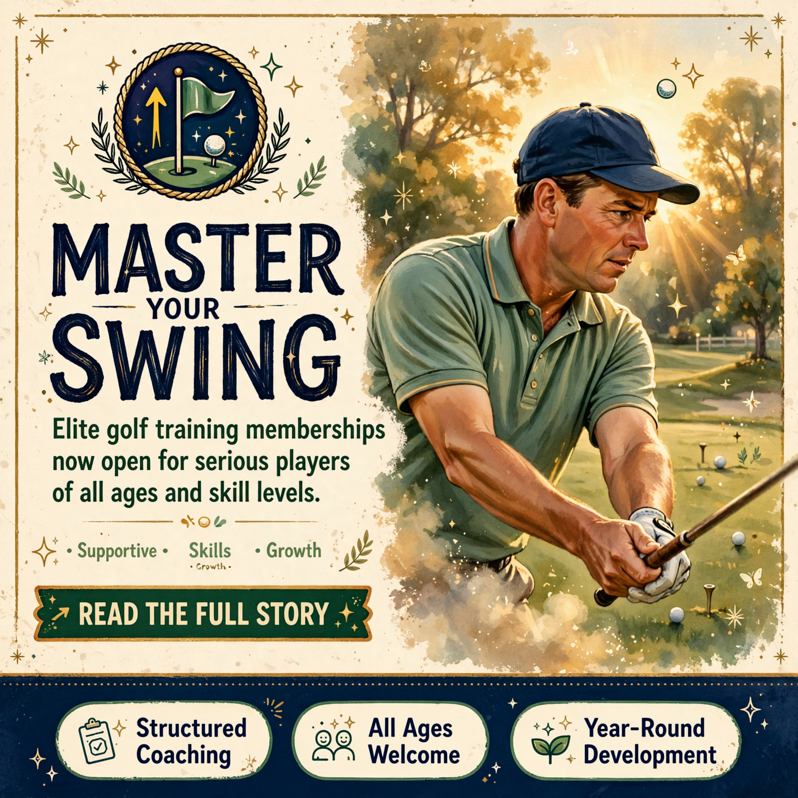 ⛳ George Roy Golf Opens 2027 Training Memberships in Dunlap — Featured Image Featured image for "⛳ George Roy Golf Opens 2027 Training Memberships in Dunlap"
