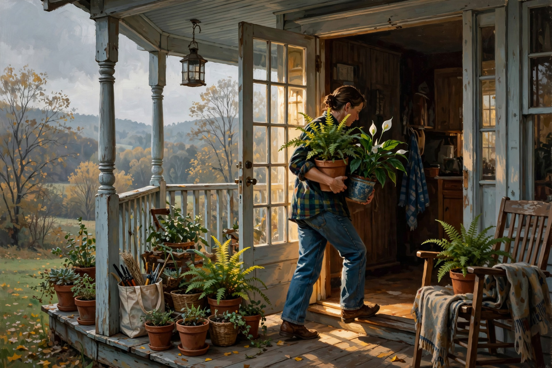 Illustration for 🪴 Ferns, Peace Lilies and Porch Pots: This Is the Weekend to Bring Them In