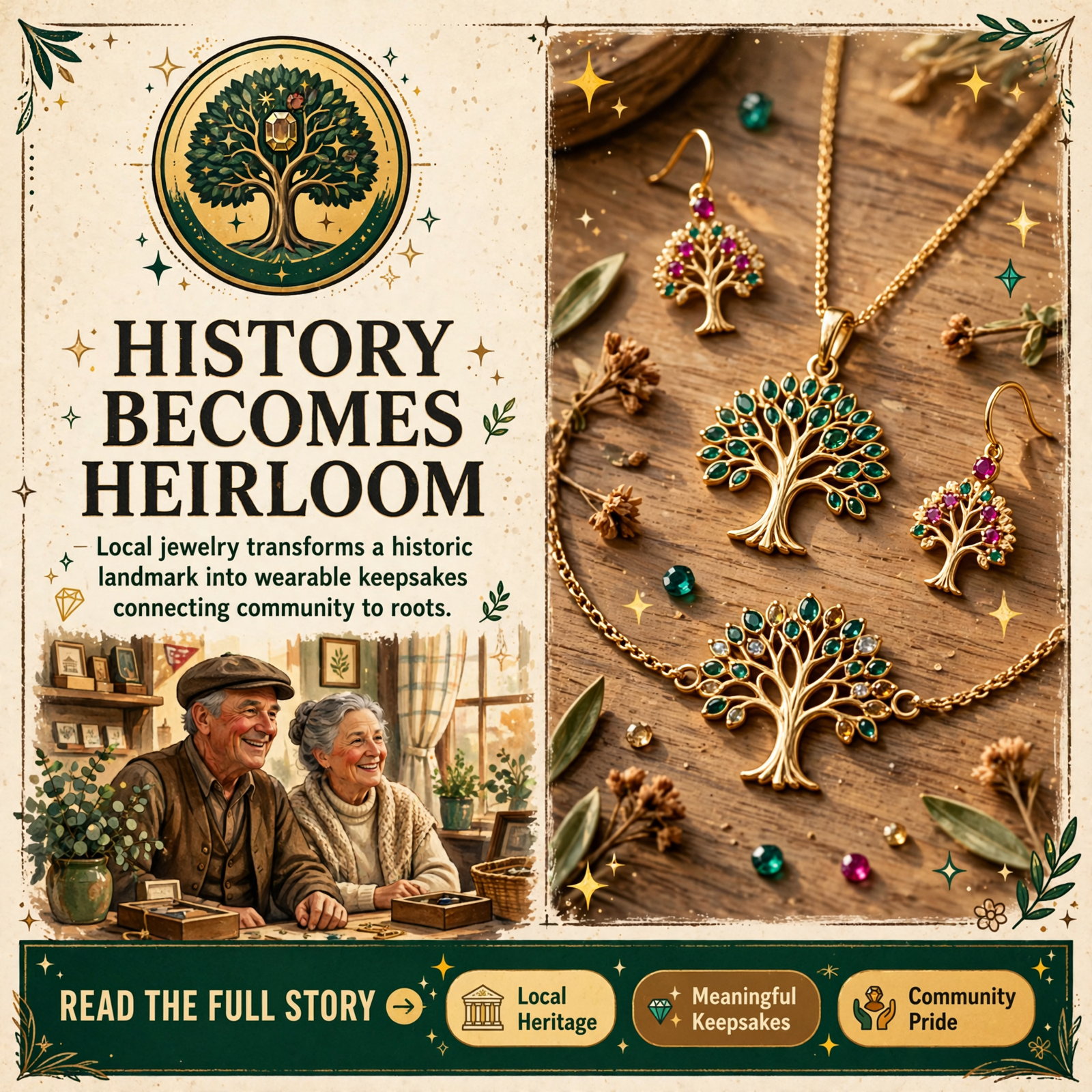 Featured image for "✨ Warren County History Comes to Life Through Jewelry at Stinson's Diamond Classics"