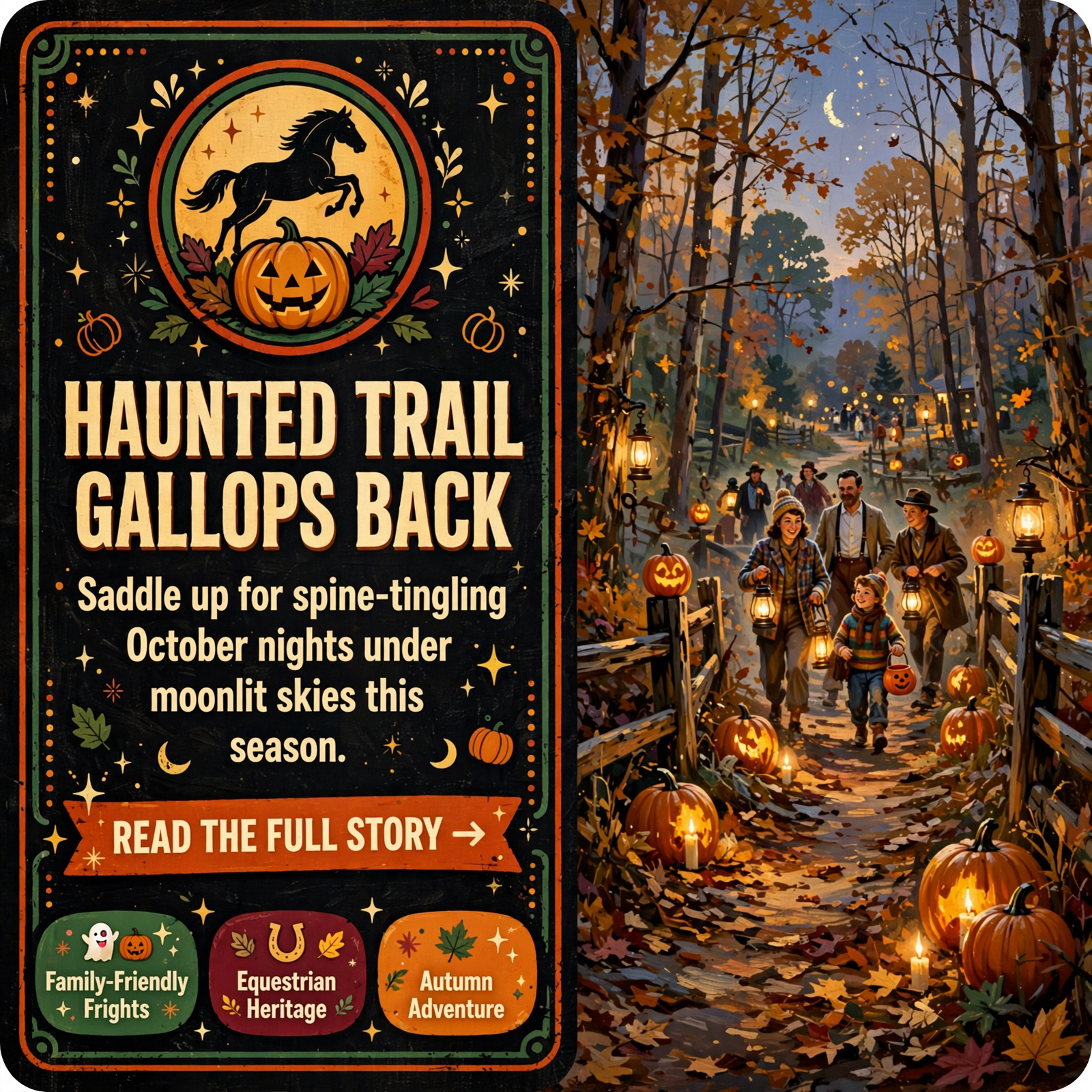 Featured image for "🎃 Grundy County Saddle Club Haunted Trail Returns for October Frights"