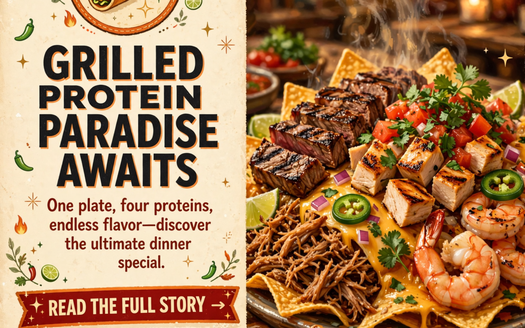 🌮 Taqueria La Rancherita Features Nachos Parrillada Dinner Special
