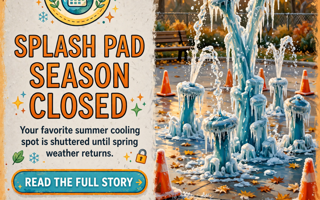 🌊 Splash Pad Season Update: What Local Families Should Know