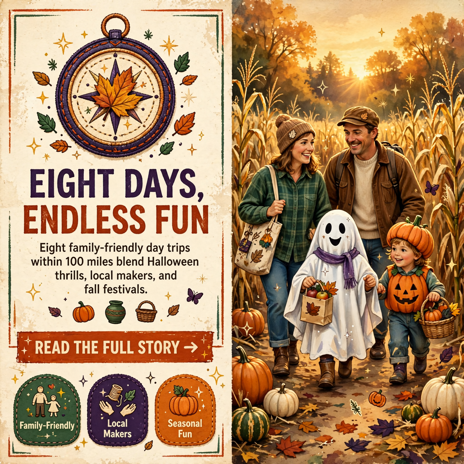 Featured image for "🧭 Hundred-Mile Happenings: A Costume Spooky Sprint on the Riverpark, St. Elmo Makers Market, Lookout Valley Cars and Athens Fright Fest"