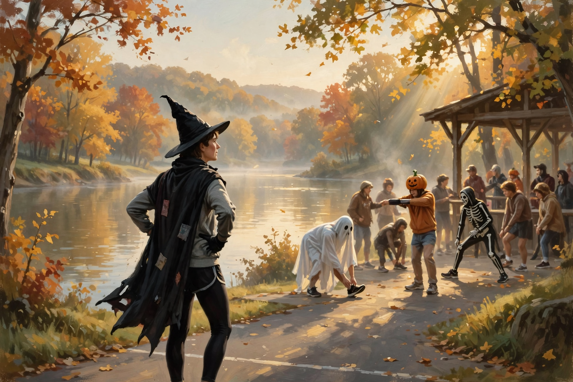 Illustration for 🧭 Hundred-Mile Happenings: A Costume Spooky Sprint on the Riverpark, St. Elmo Makers Market, Lookout Valley Cars and Athens Fright Fest