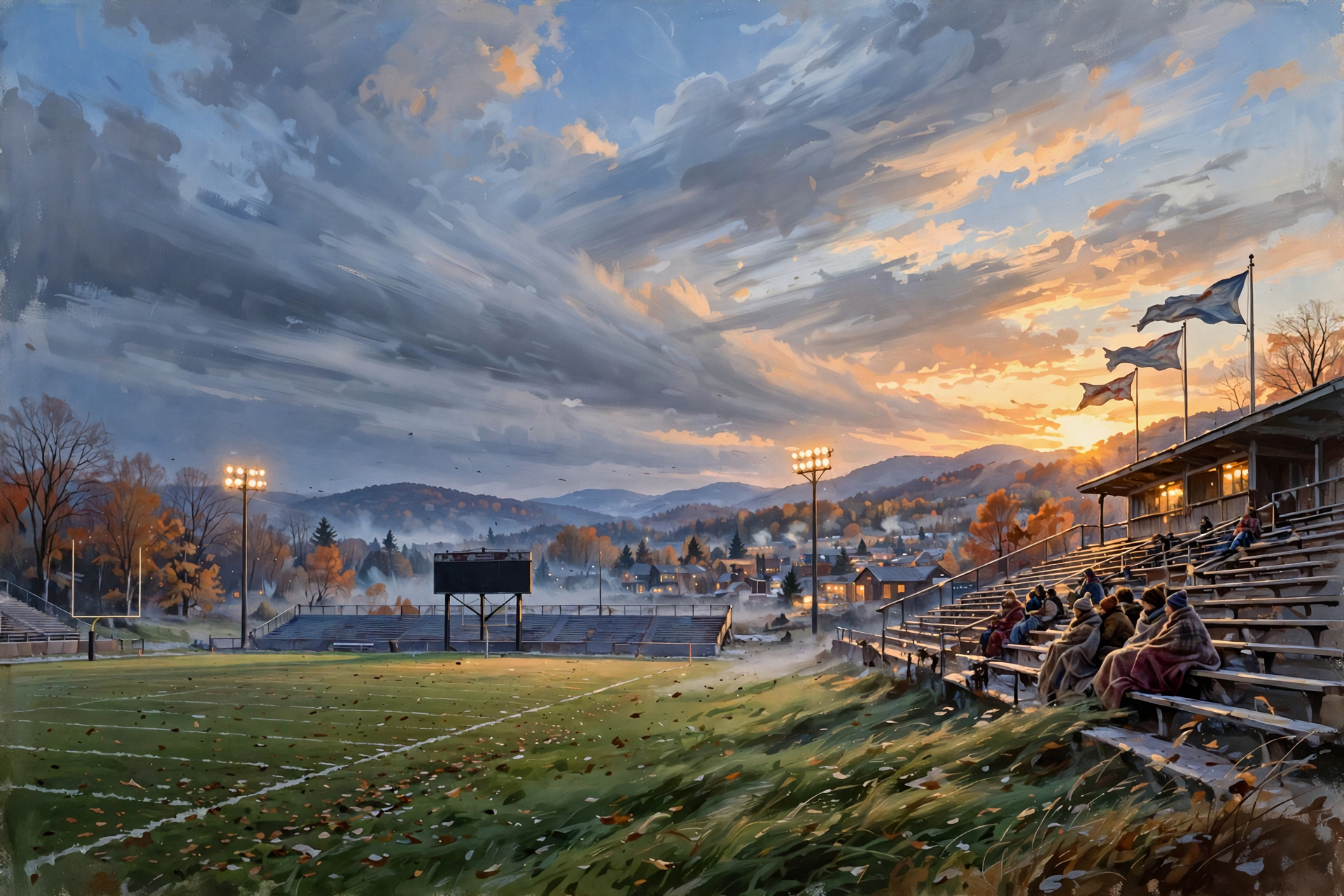 Illustration for 🏈 Homecoming Tonight: Court, Kickoff, Cold Front