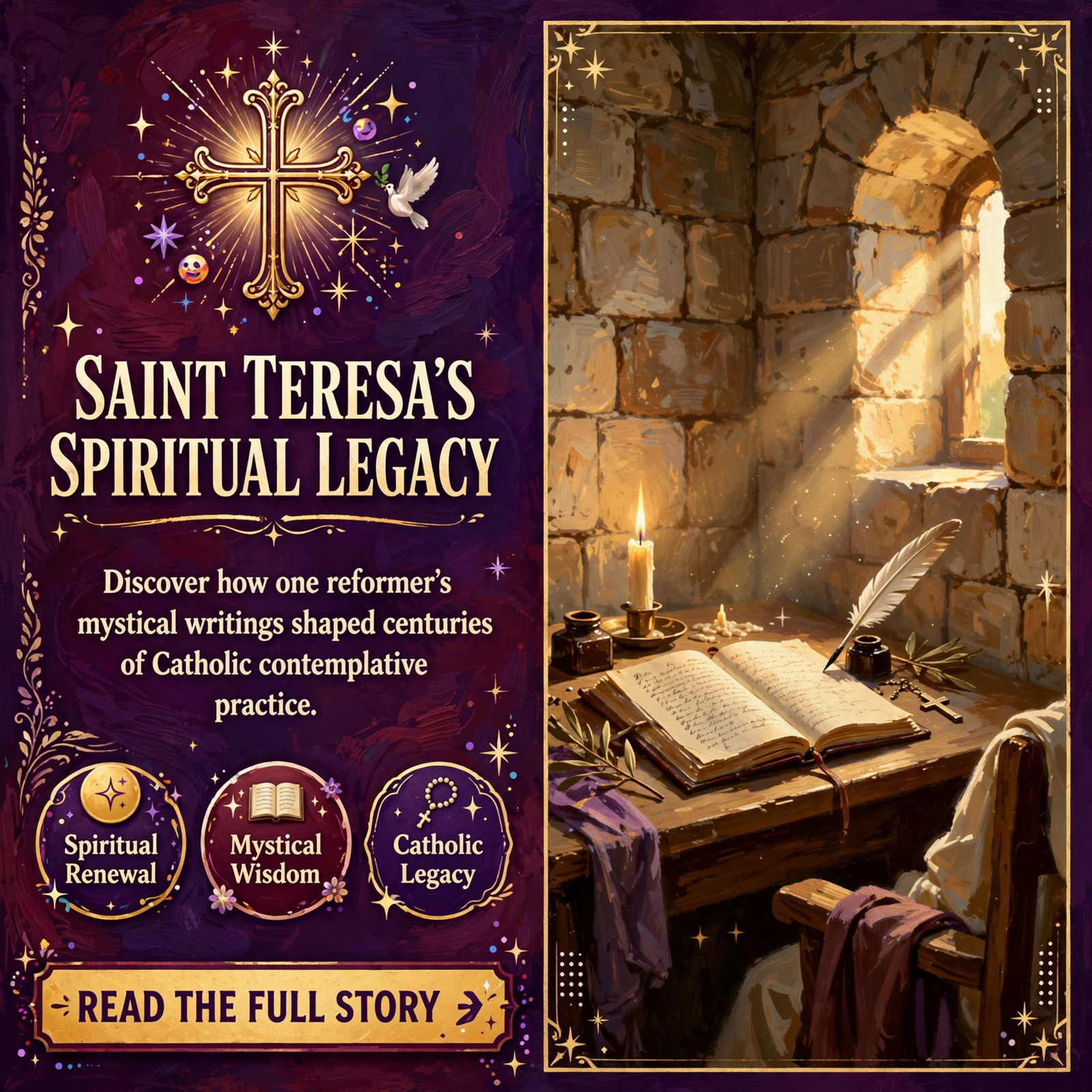 Featured image for "🙏 Who Was Saint Teresa of Jesus? A Look at the Life of a Carmelite Reformer"