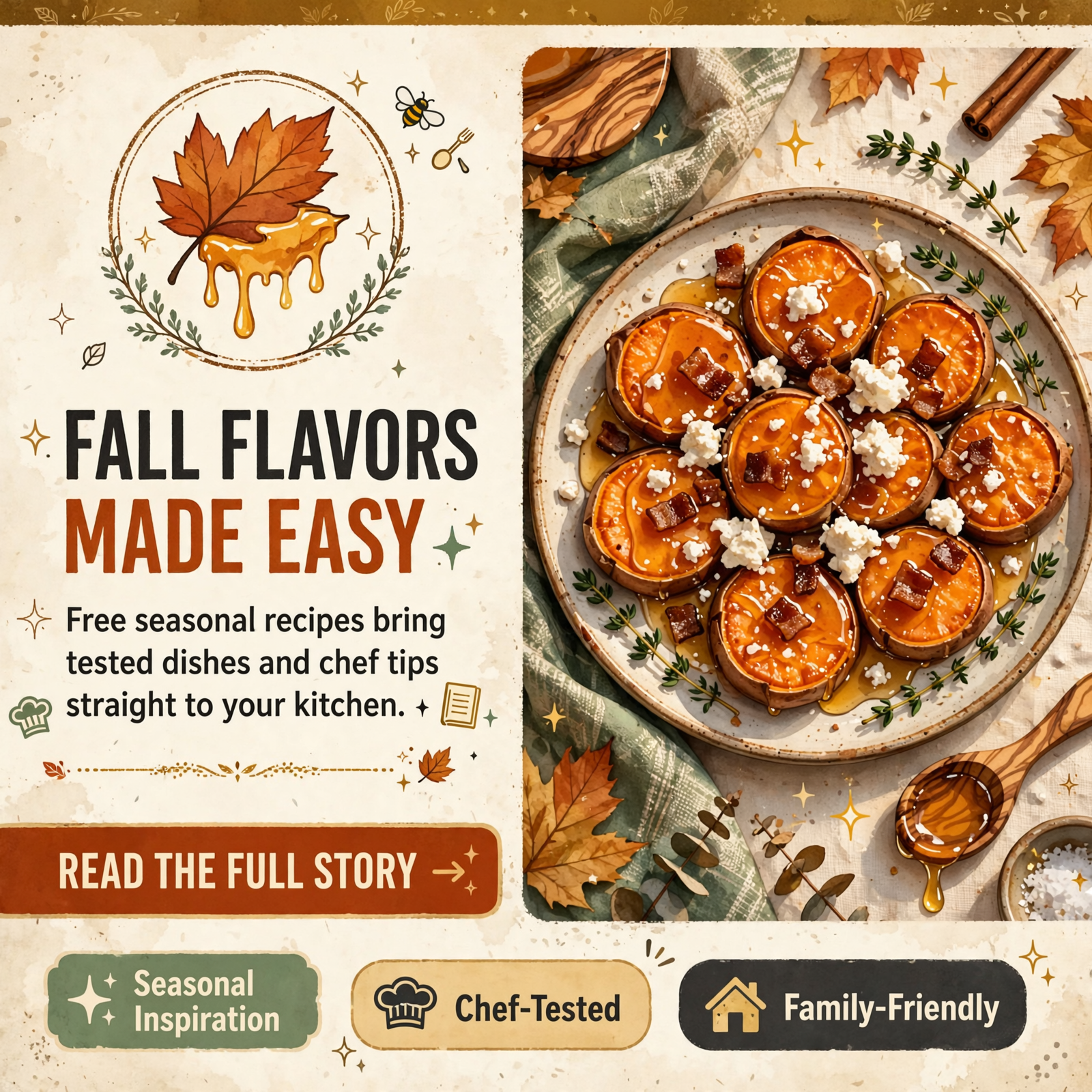 Featured image for "🍂 Free Fall Recipes from Ingles Markets - Seasonal Inspiration for Your Table"