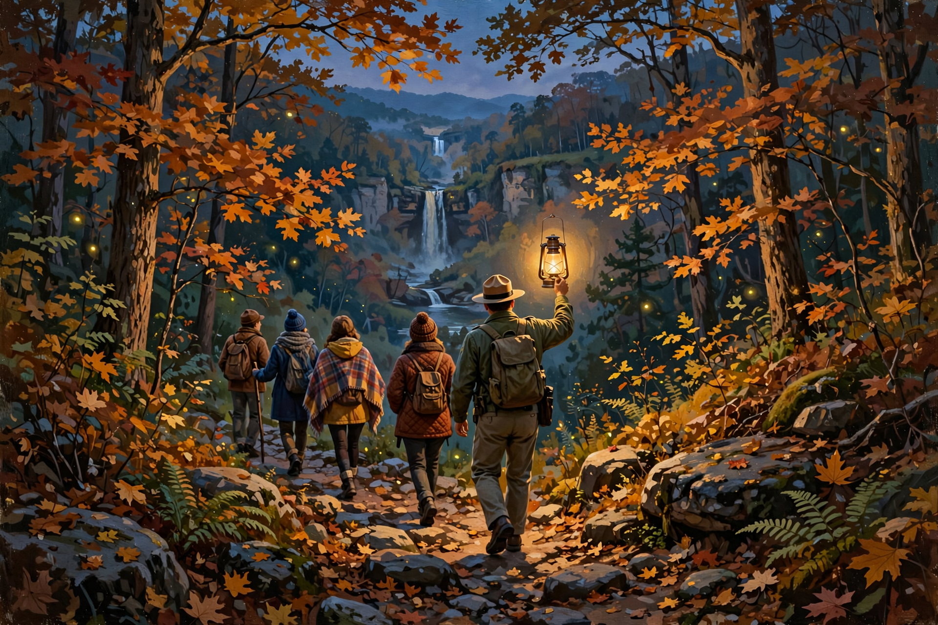 Illustration for 🏈 Tonight's Pick-One: Homecoming Blanket or Lantern Hike