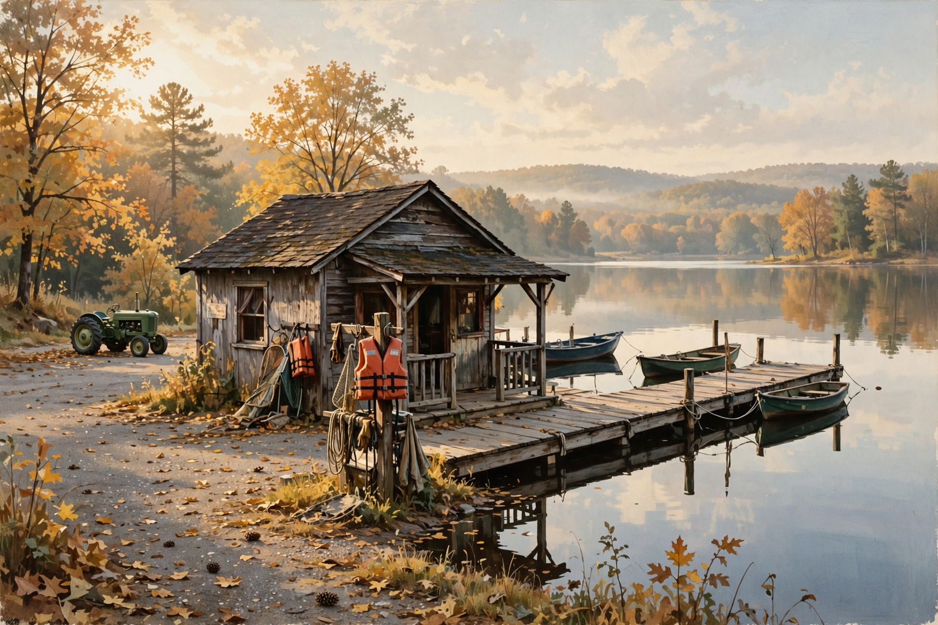 Illustration for 🚤 Sunday: Free Boat (Eastern), Tractors Day Two, Frost + First Calm Burn Window