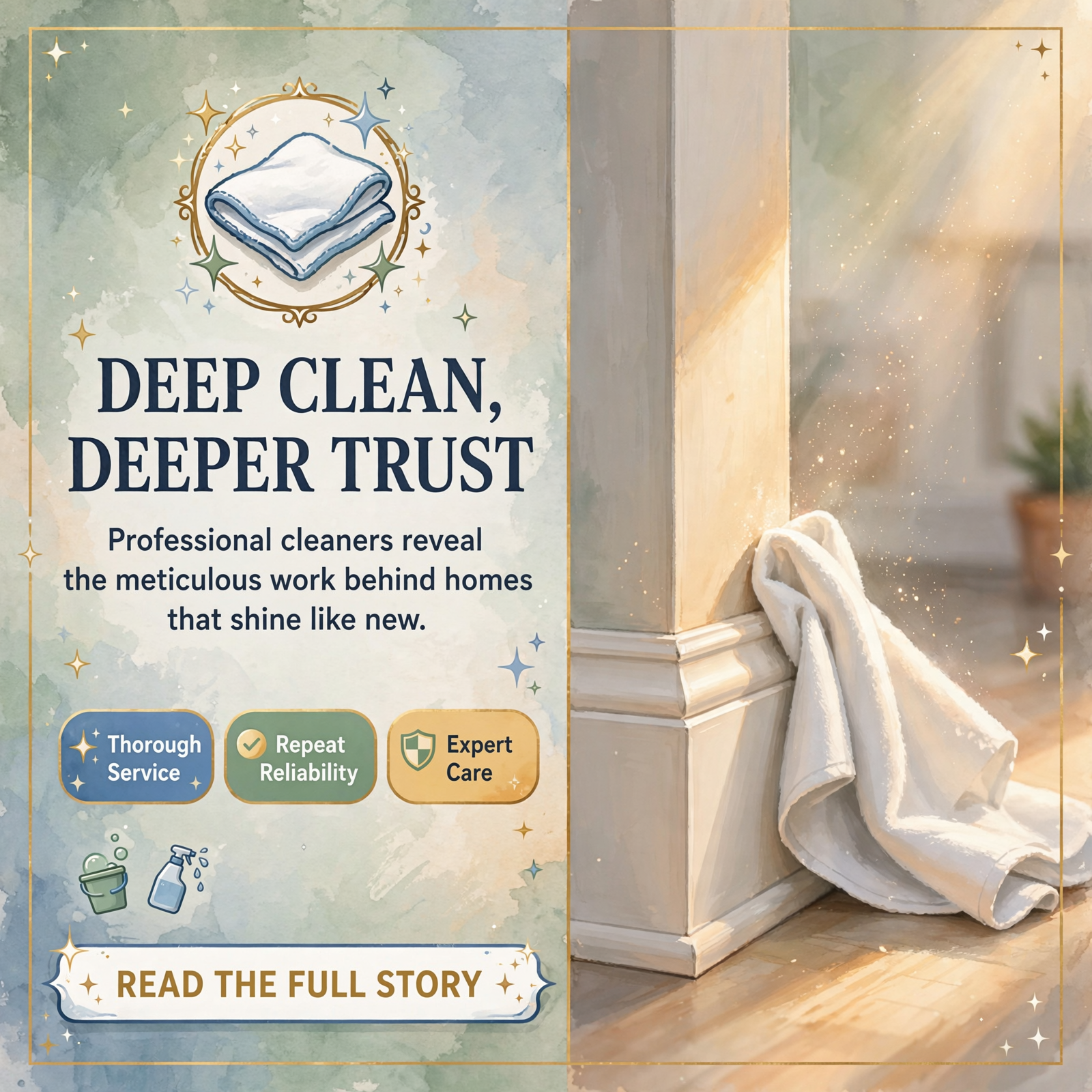 Featured image for "🧼 Davis Cleaning Co . Shares Deep Clean Project Showcasing Full-Service Approach"