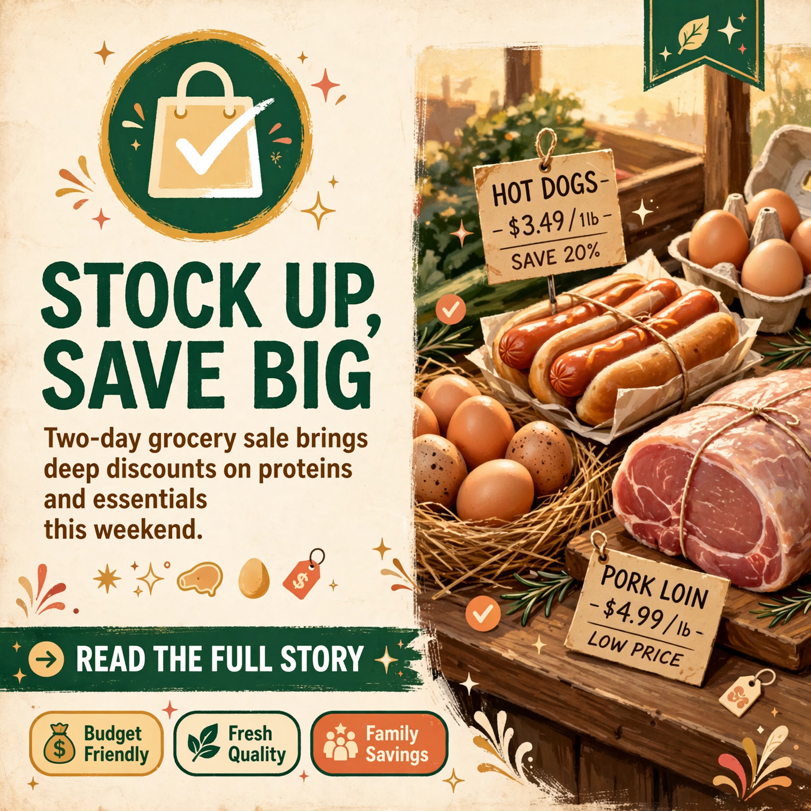 π Save A Lot – Spencer Hosts 2-Day Sale on October 16-17 β Featured Image Featured image for "π Save A Lot - Spencer Hosts 2-Day Sale on October 16-17"