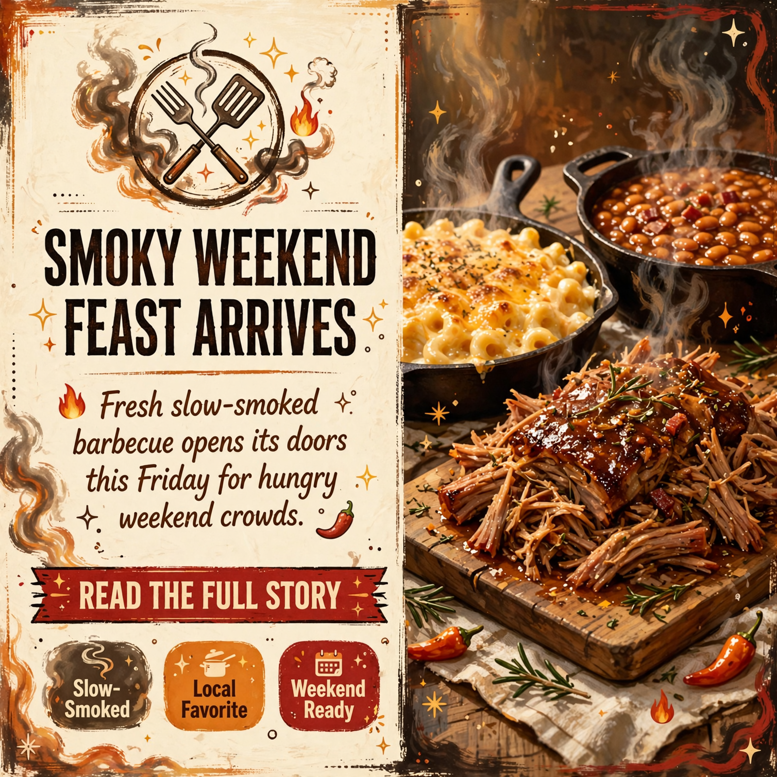 Featured image for "🍖 Off the Farm Barbque Open Friday in Soddy Daisy - Weekend BBQ Ready"