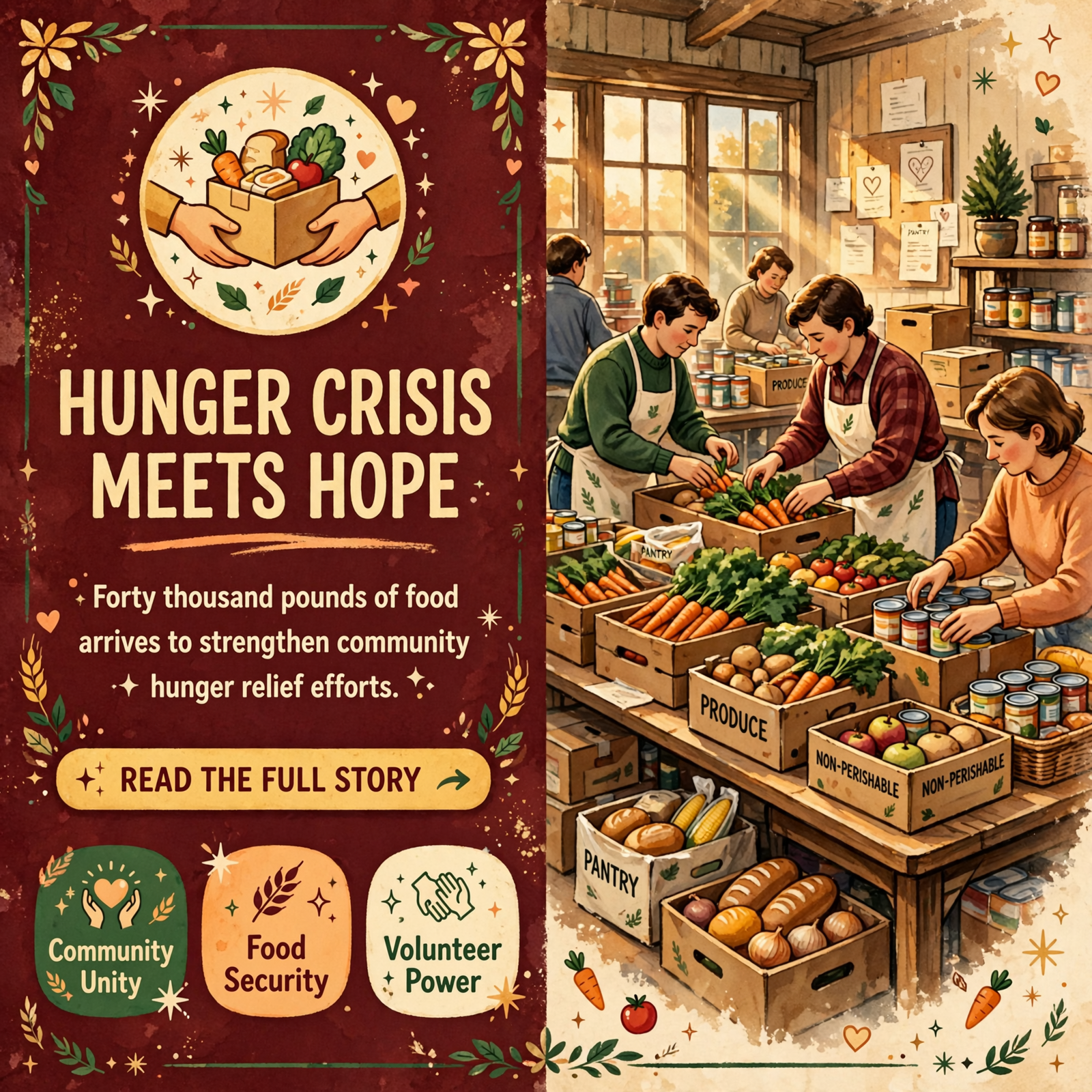 Featured image for "🤝 40,000 Pounds of Food Delivered to East Tennessee Communities Through JustServe Campaign"