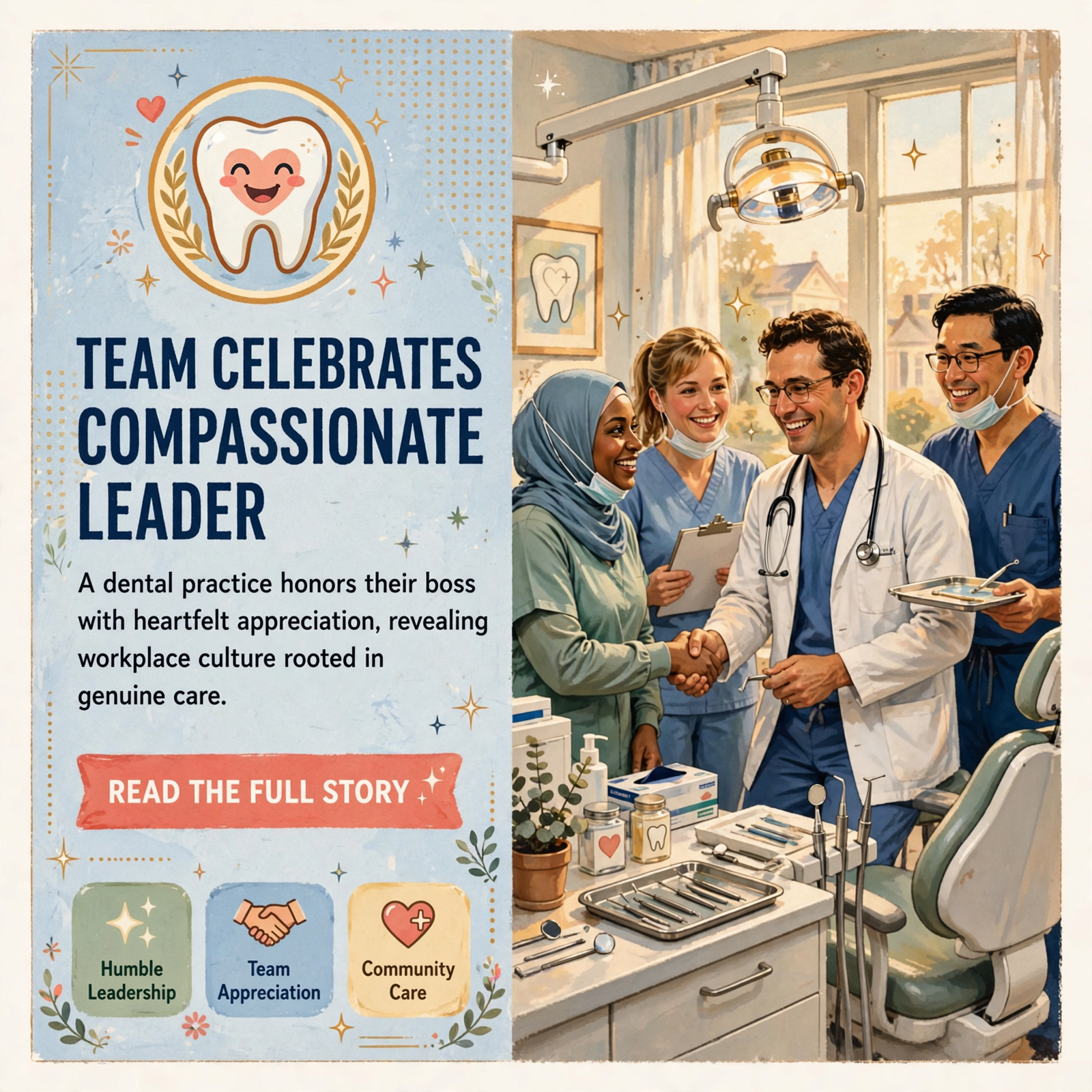 Featured image for "❤️ Pikeville Family Dentistry Team Celebrates Dr. Lee on Boss's Day"