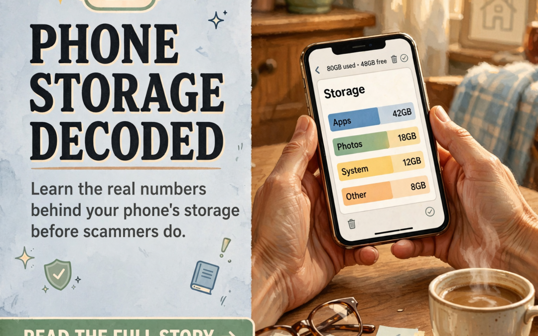 📱 Is Your Phone Really Full? Check Storage the Safe Way and Make Room for Fall Photos