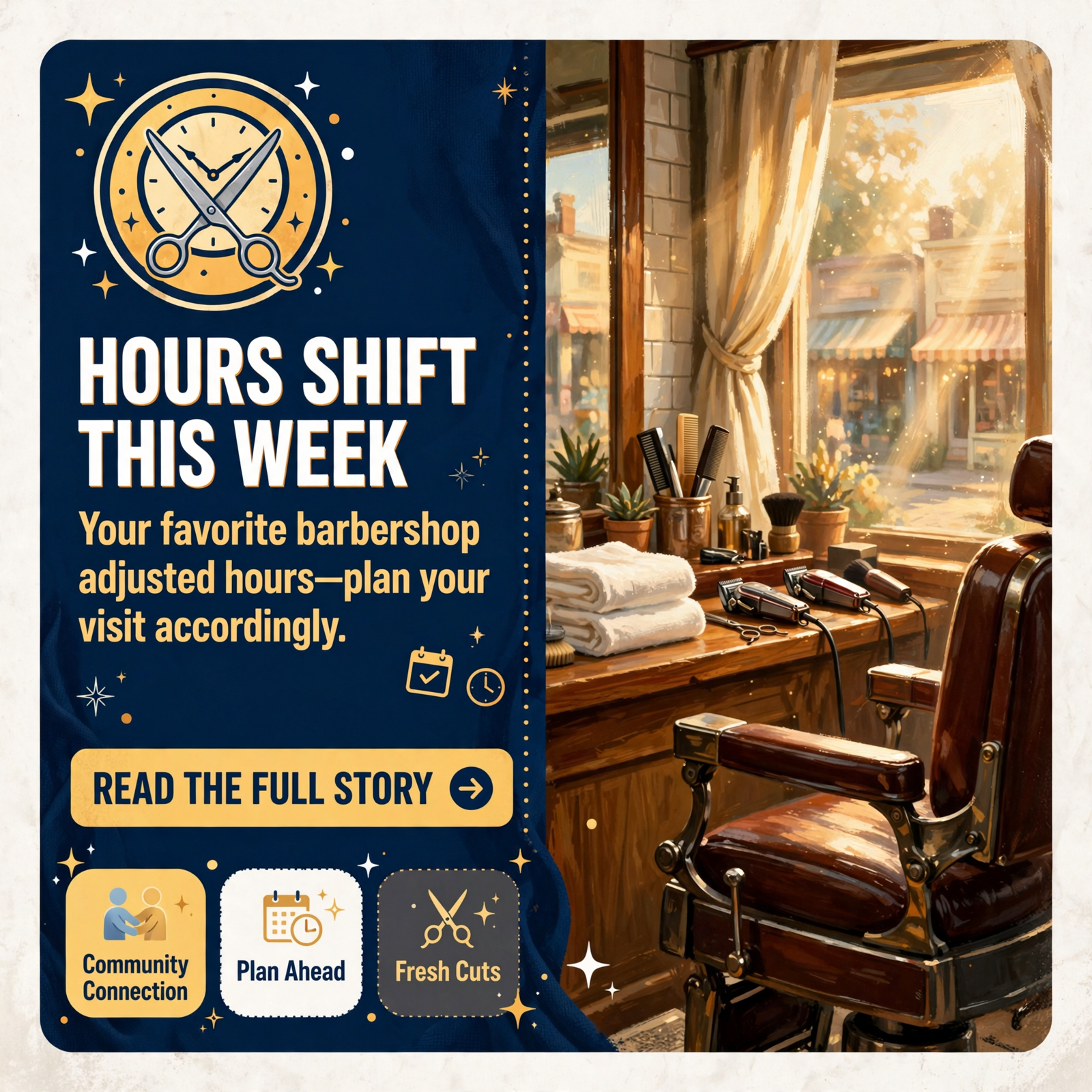 Featured image for "⏰ The Man Cave Barbershop Adjusts Hours - What You Need to Know"