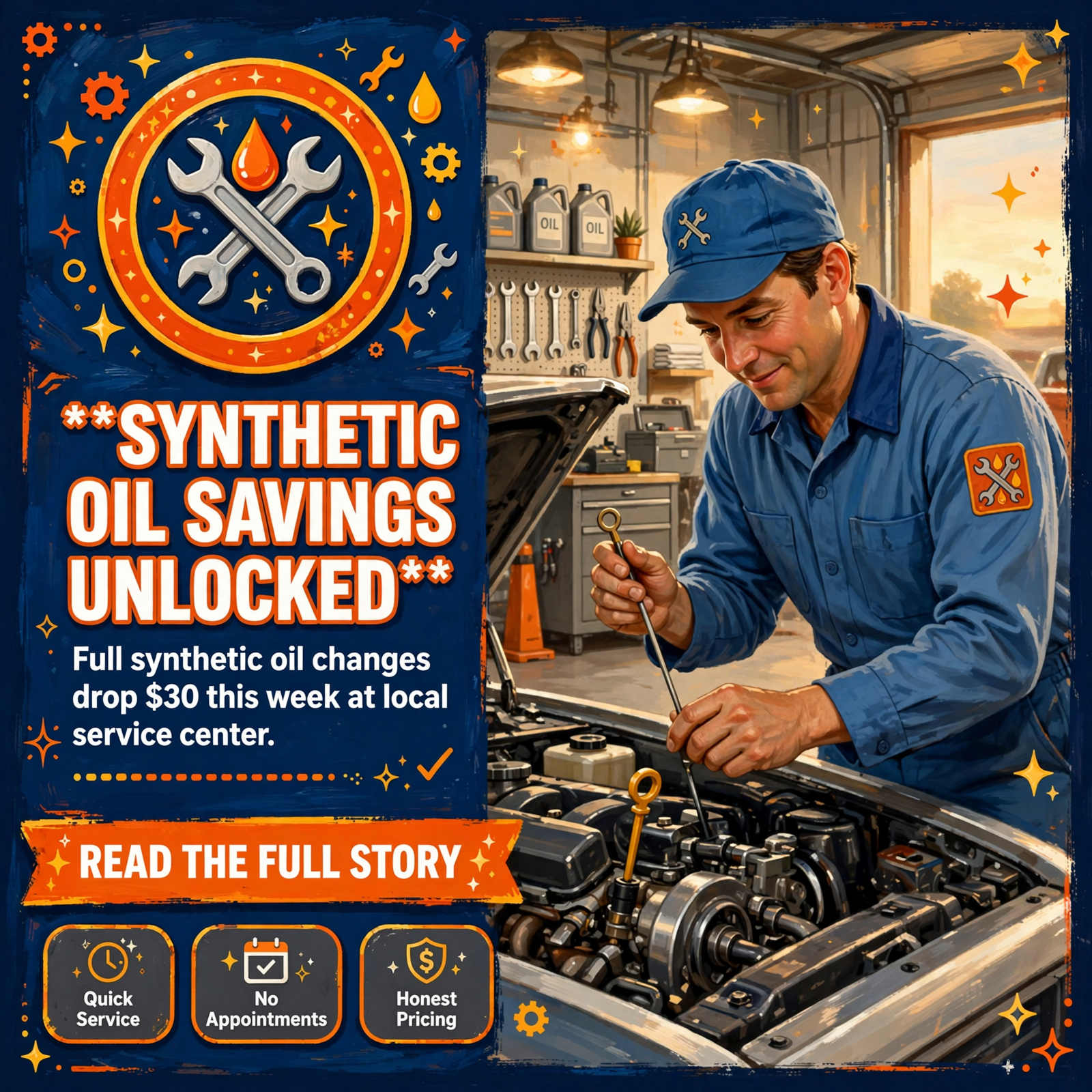 🛢️ Costa Oil Offers $30 Savings on Full Synthetic Oil Changes in Hixson — Featured Image Featured image for "🛢️ Costa Oil Offers $30 Savings on Full Synthetic Oil Changes in Hixson"