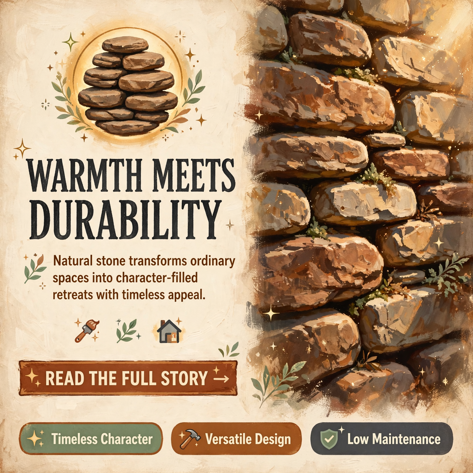 🪨 Tumbled Brown Stack Stone Brings Warmth to Home Projects — Featured Image Featured image for "🪨 Tumbled Brown Stack Stone Brings Warmth to Home Projects"